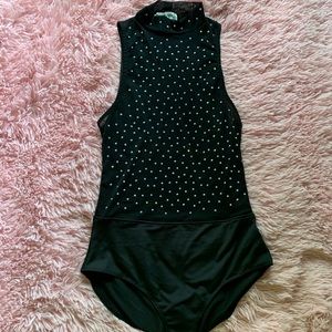 Glitter/jewel body suit from dolls kill